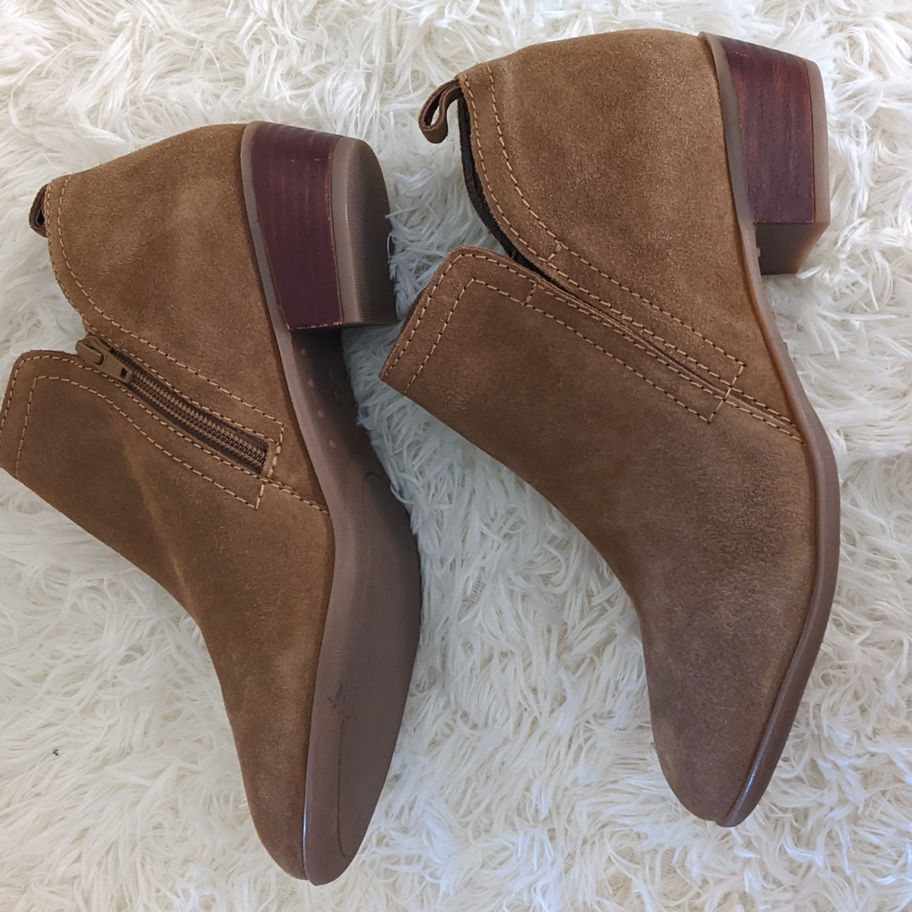 NWOB Diba Genuine Leather Sz 9 Ankle Boots - Picture 3 of 7